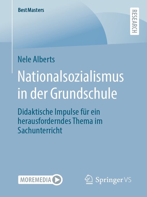 Title details for Nationalsozialismus in der Grundschule by Nele Alberts - Available